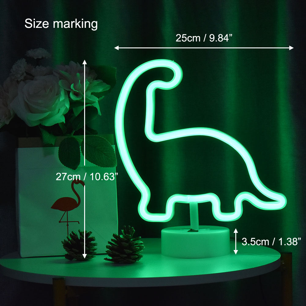LED Neon Lamp Love Desk Lamp Romantic Dormitory Bedroom