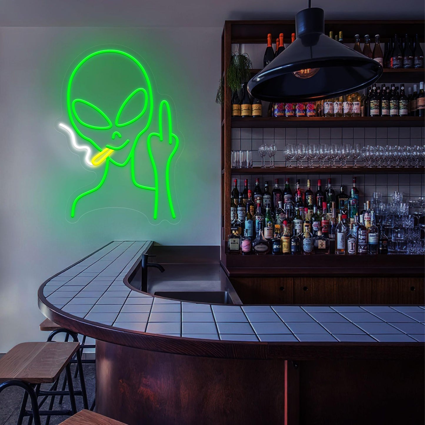 Led Backboard Transparent Acrylic Neon Light