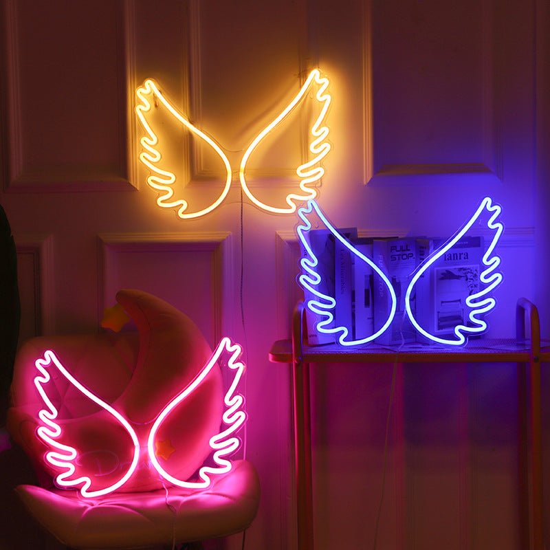 LED Backboard Neon Luminescent Lamp Decorative Light