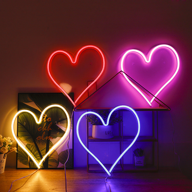 LED Backboard Neon Luminescent Lamp Decorative Light
