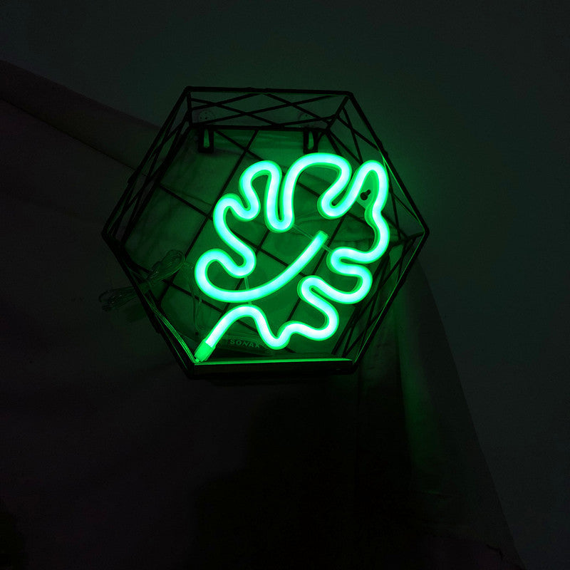 LED Neon Tree Leaf Shape Decorative Lights