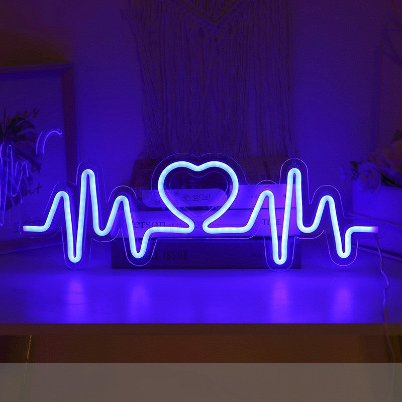 LED Call Love Neon Light Modeling Lamp Window Decoration