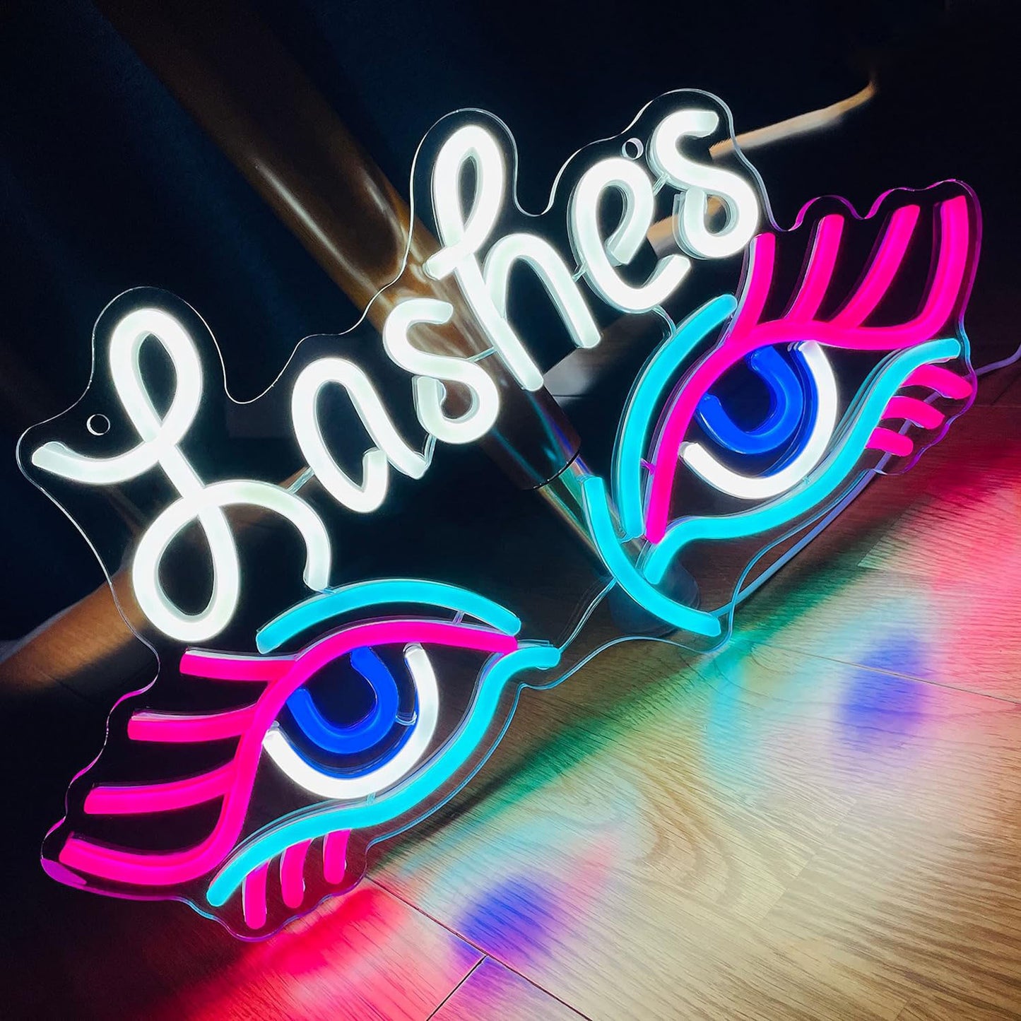Led Neon Rock Roll Rock Band