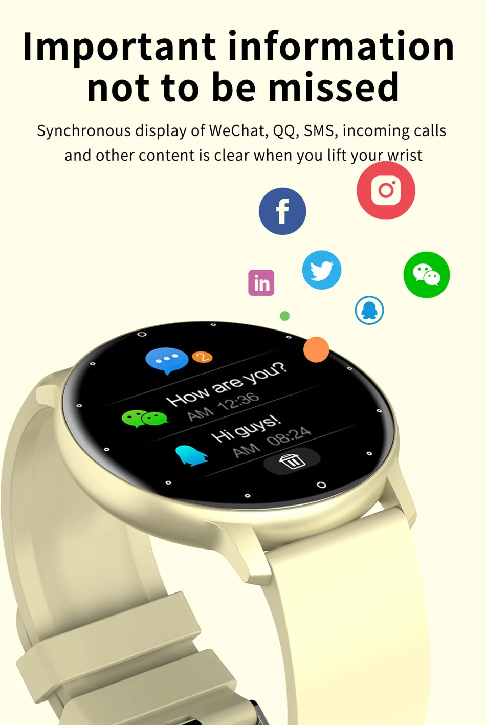 Smart Watch Full Touch Screen