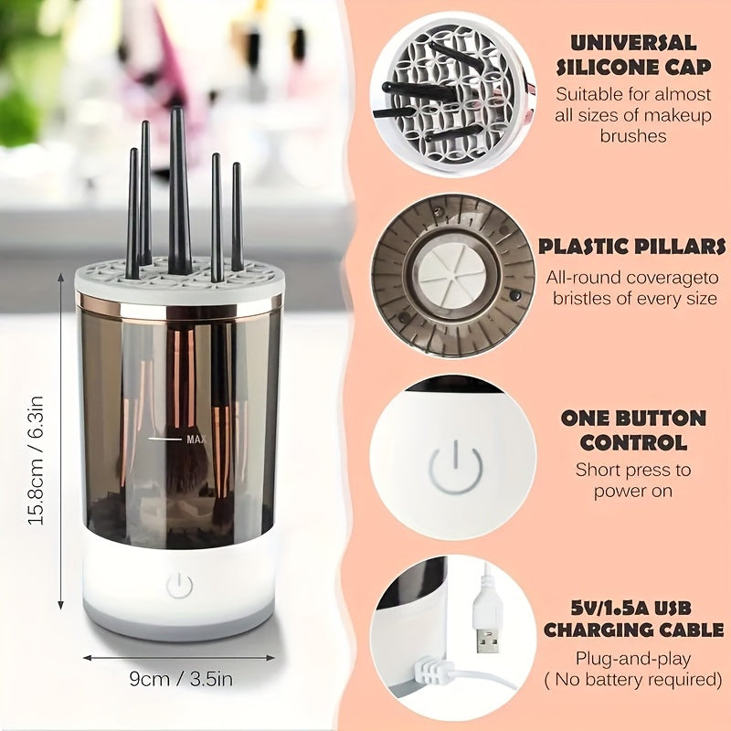Fusion™ Electric Makeup Brush Cleaner