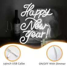 Happy New Year Neon Sign
