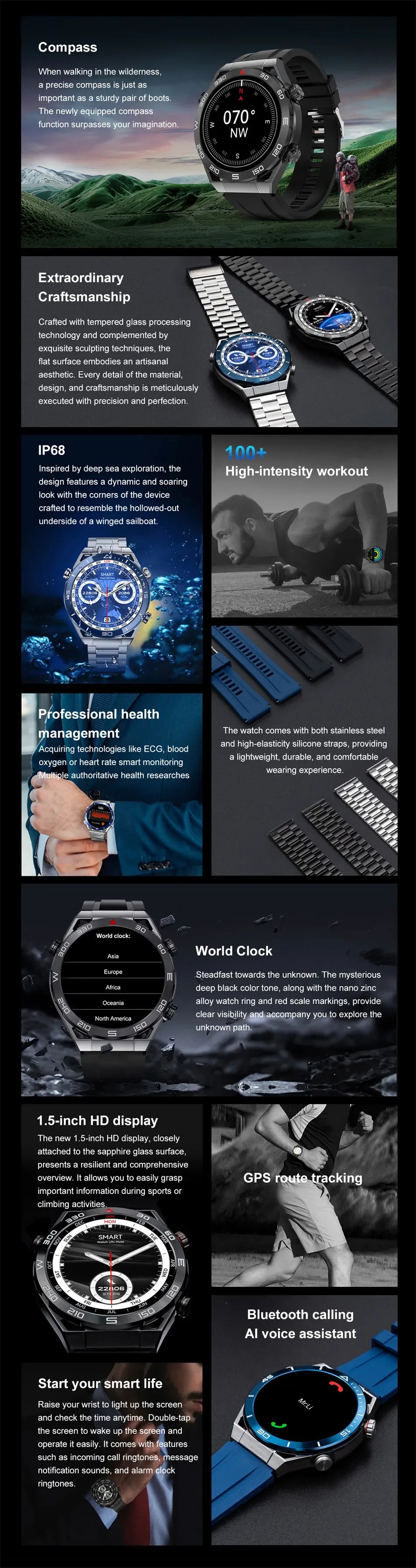 AMOLED Smart Watch