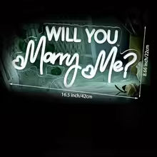 Will You Marry Me Neon Signs