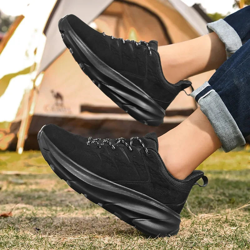 Nubuck Leather Sneakers