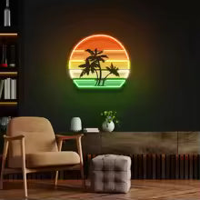 Sunset Neon Sign Sunrise Neon Sign