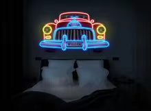 Retro Car Neon Sign, Car Neon Sign