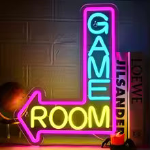 Game Room Neon Sign