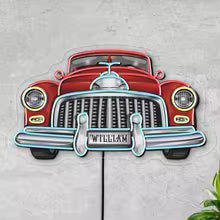 Retro Car Neon Sign, Car Neon Sign