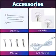 Hanging Art Neon Signs We're Open Neon Light