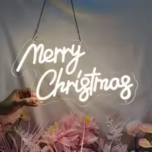 Merry Christmas Neon Sign