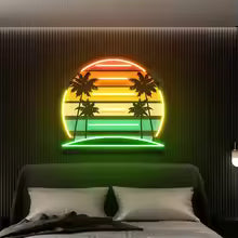 Sunset Neon Sign Sunrise Neon Sign