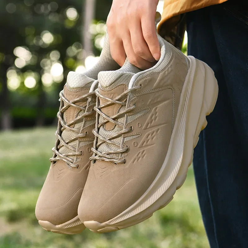 Nubuck Leather Sneakers