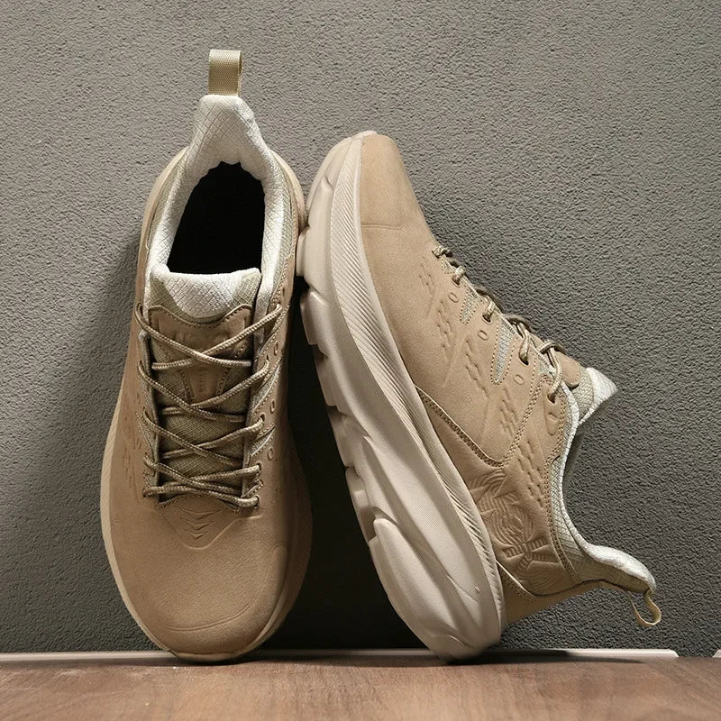 Nubuck Leather Sneakers