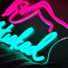 Neon Sign for Bedroom or Bar Decor