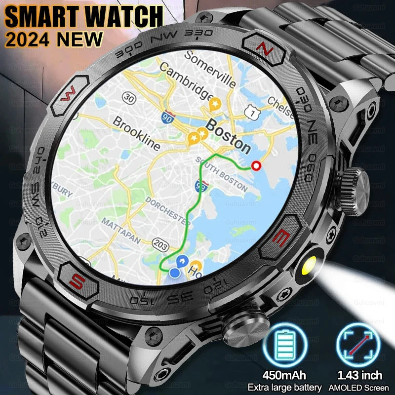 Outdoor Military Smart Watch