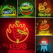 Fast Food Restaurant Neon
