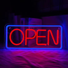 Open Neon Sign