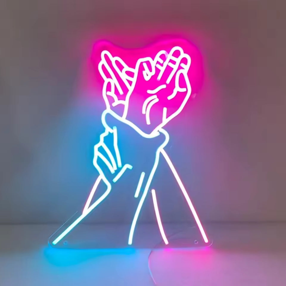 Couple Neon Sign – Bedroom Wall Decor