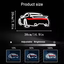 Sports Car Neon Sign