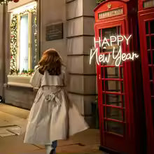 Happy New Year Neon Sign