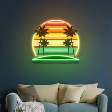 Sunset Neon Sign Sunrise Neon Sign