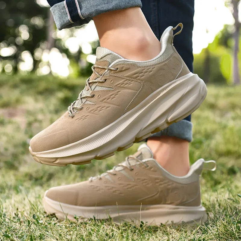 Nubuck Leather Sneakers