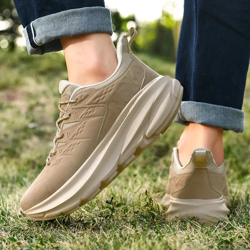 Nubuck Leather Sneakers