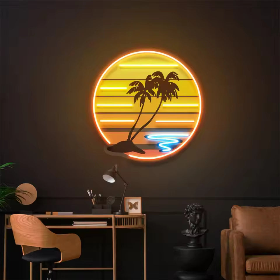 Sunset Neon Sign Sunrise Neon Sign