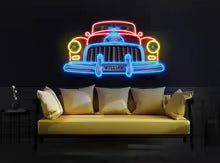 Retro Car Neon Sign, Car Neon Sign