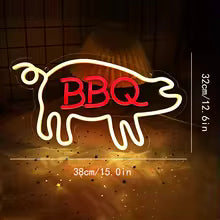 Fast Food Restaurant Neon