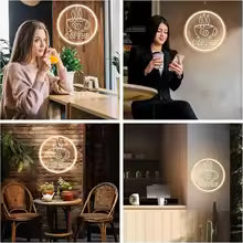 LED Coffee Neon Sign