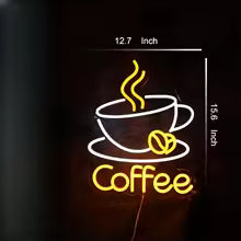 Coffee Neon Light Sign