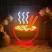 Ramen Noodles Neon Sign