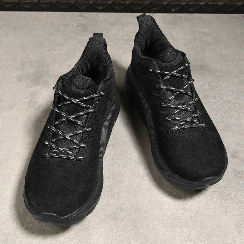 Nubuck Leather Sneakers