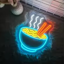 Ramen Noodles Neon Sign