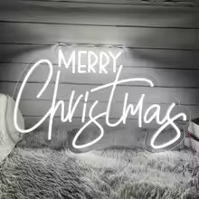 Merry Christmas Neon Sign