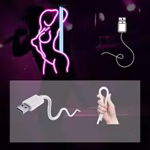 Pole Dancer LED Wall Light