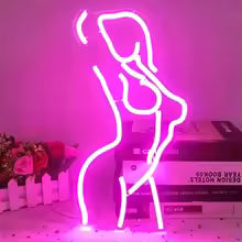 King Neon Sign –Sexy Lady LED Display
