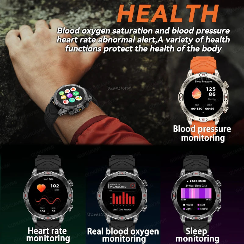 Outdoor Military Smart Watch