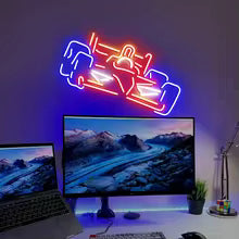 Race Car Neon Sign Racing Car Wall Decor