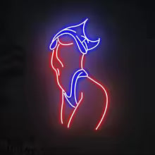 Neon Wall Art – Sexy Body LED Sign Gift