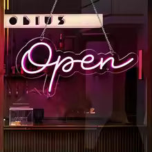 Open LED Neon Sign