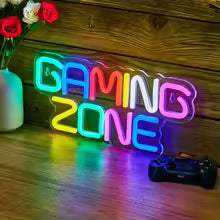 GAMING ZONE Back Led Neon