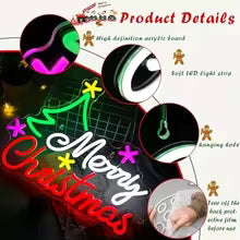 Merry Christmas Neon Sign