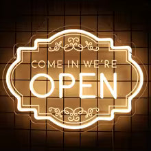 LED Open Neon Sign